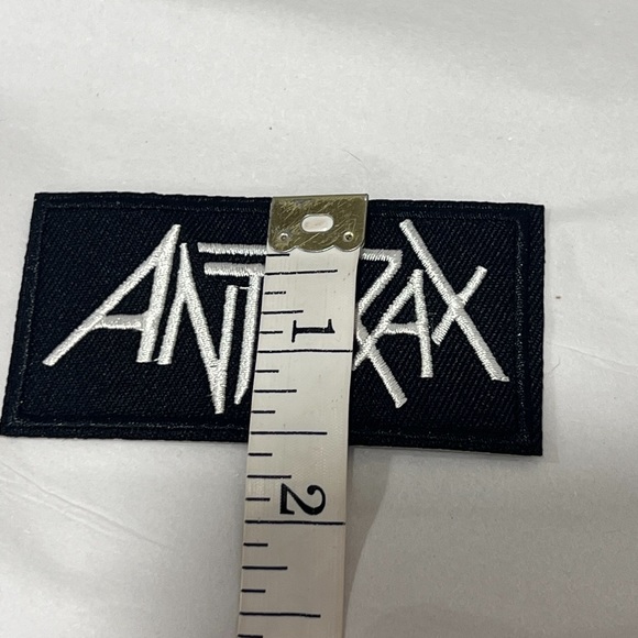 Anthrax Iron-On Patch - Picture 5 of 6